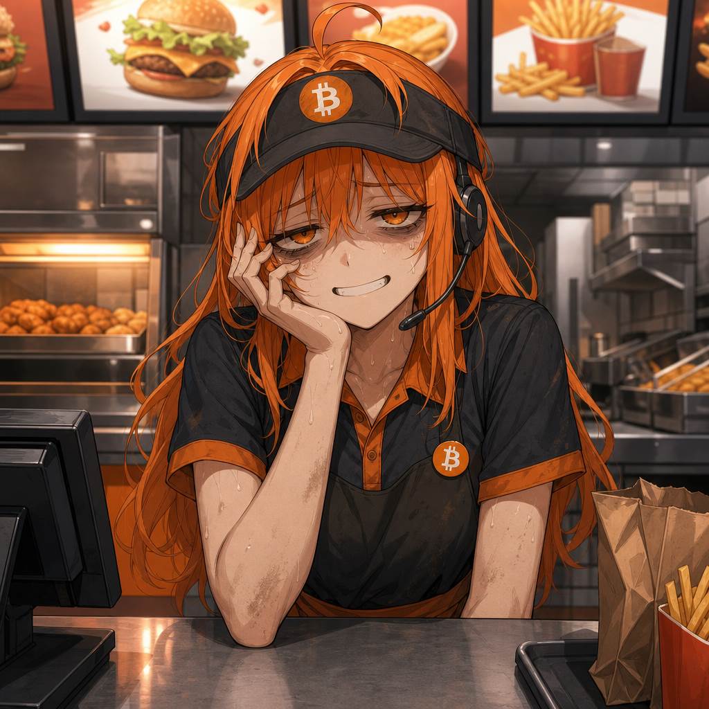 Bitcoin-chan working after the coin hit zero